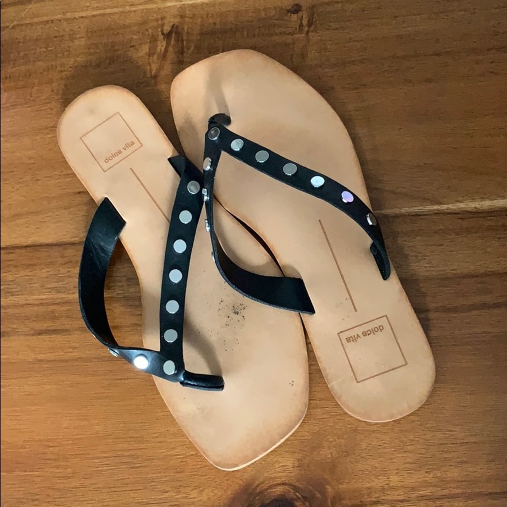 Dolce vita studded sandals